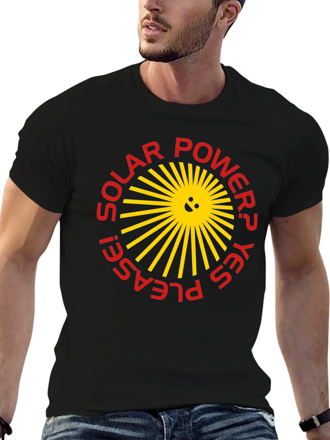 Solar Power Graphic Tee - Yes Please!