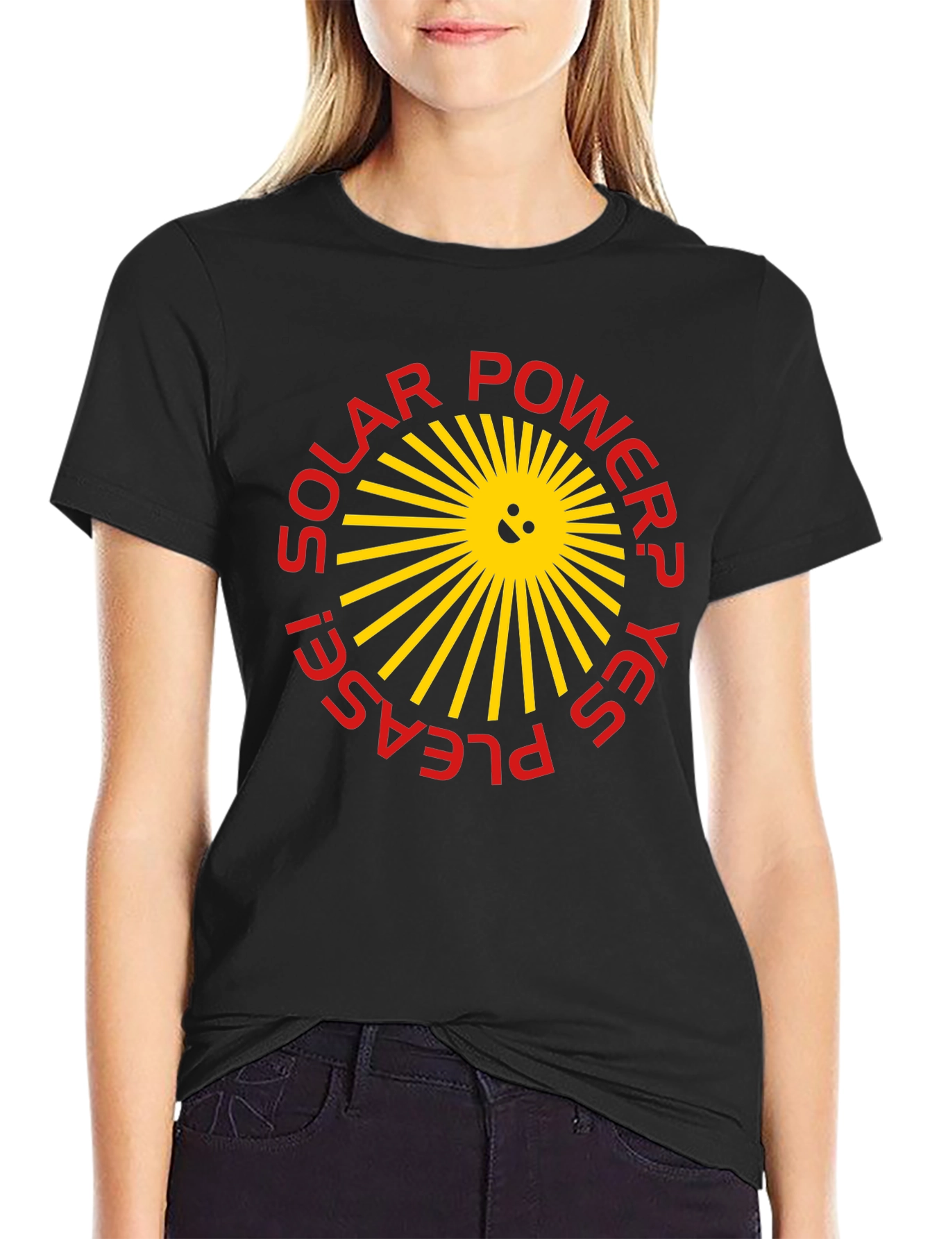 Solar Power Graphic Tee - Yes Please!