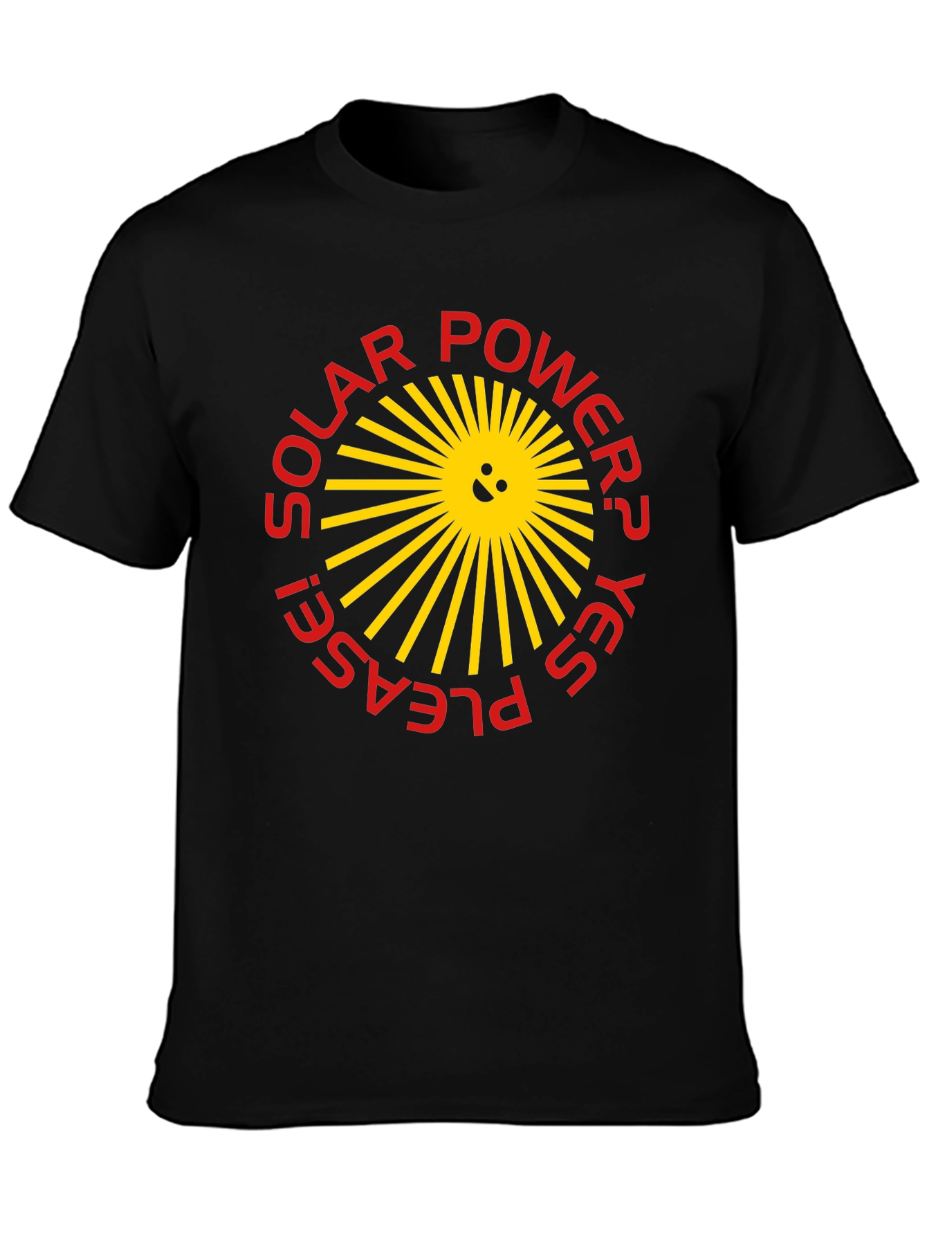 Solar Power Graphic Tee - Yes Please!