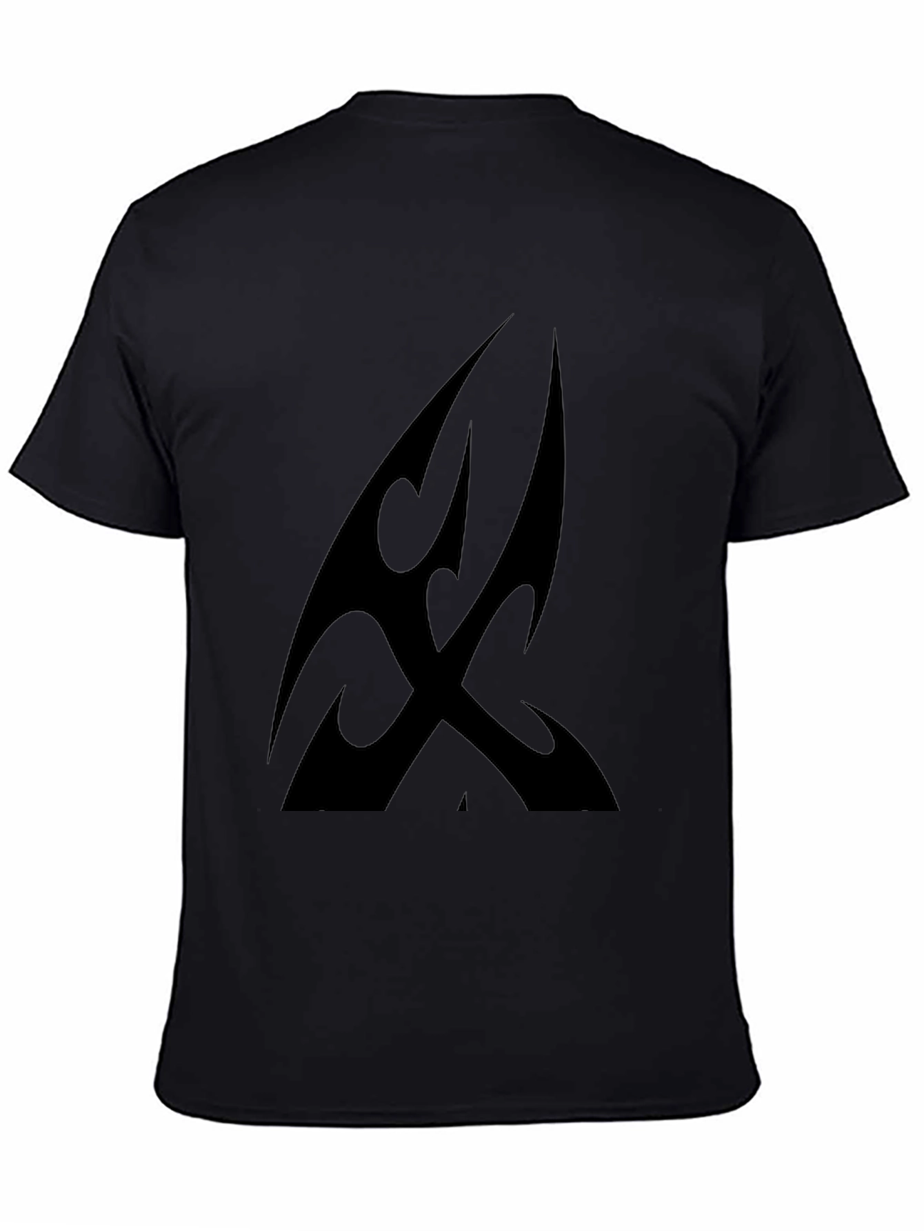 Tribal Graphic Black T-Shirt