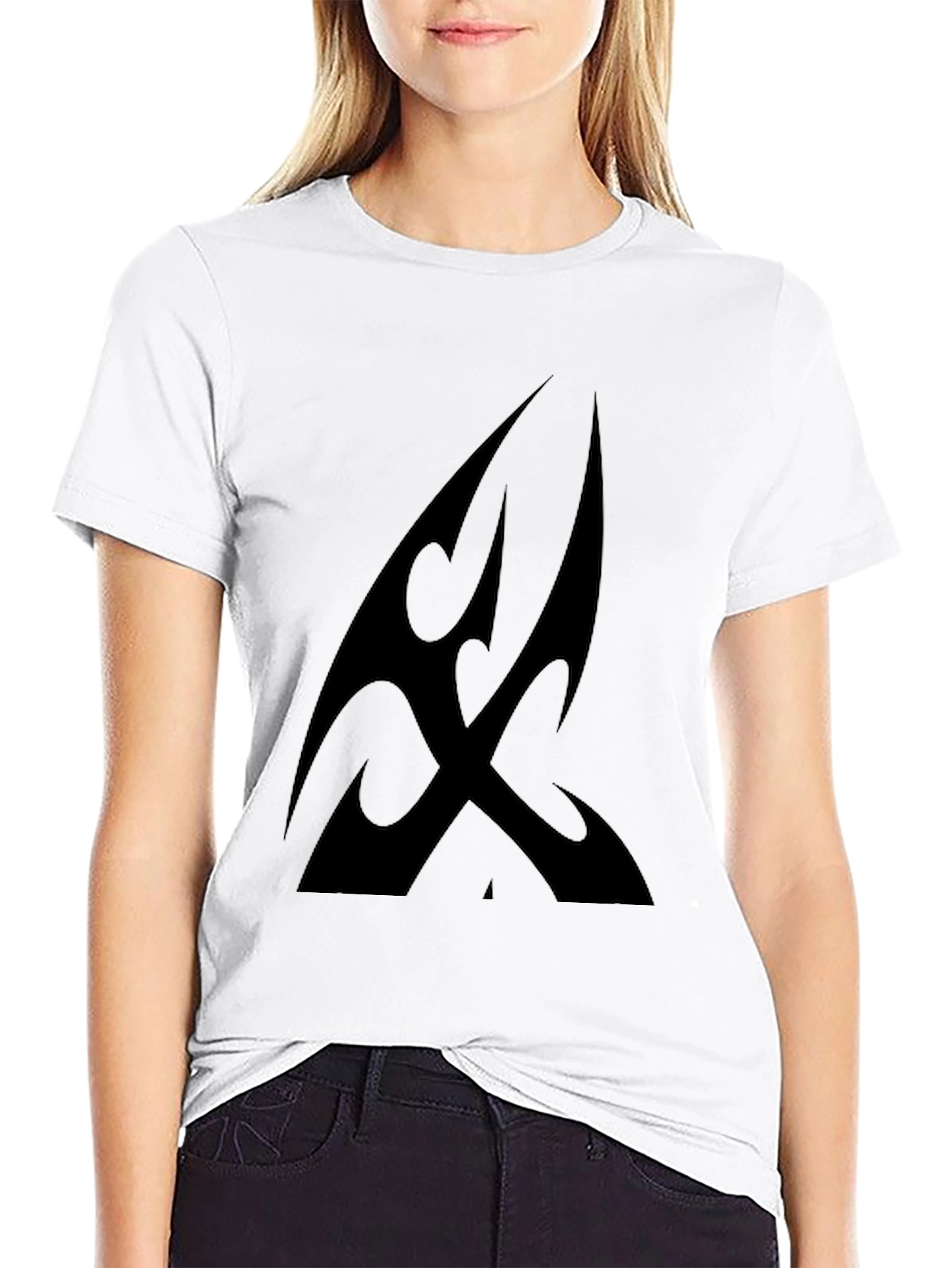 Tribal Graphic Black T-Shirt