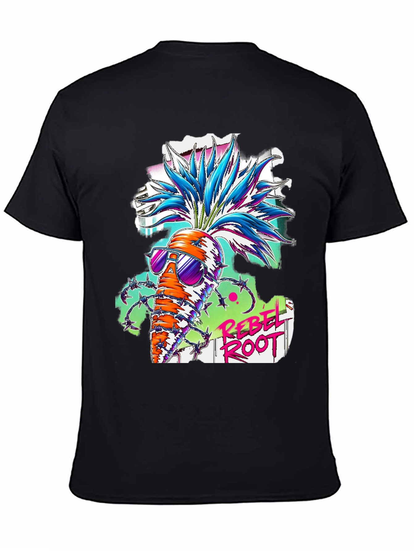 Rebel Root Graphic T-Shirt - Cool Carrot Tee