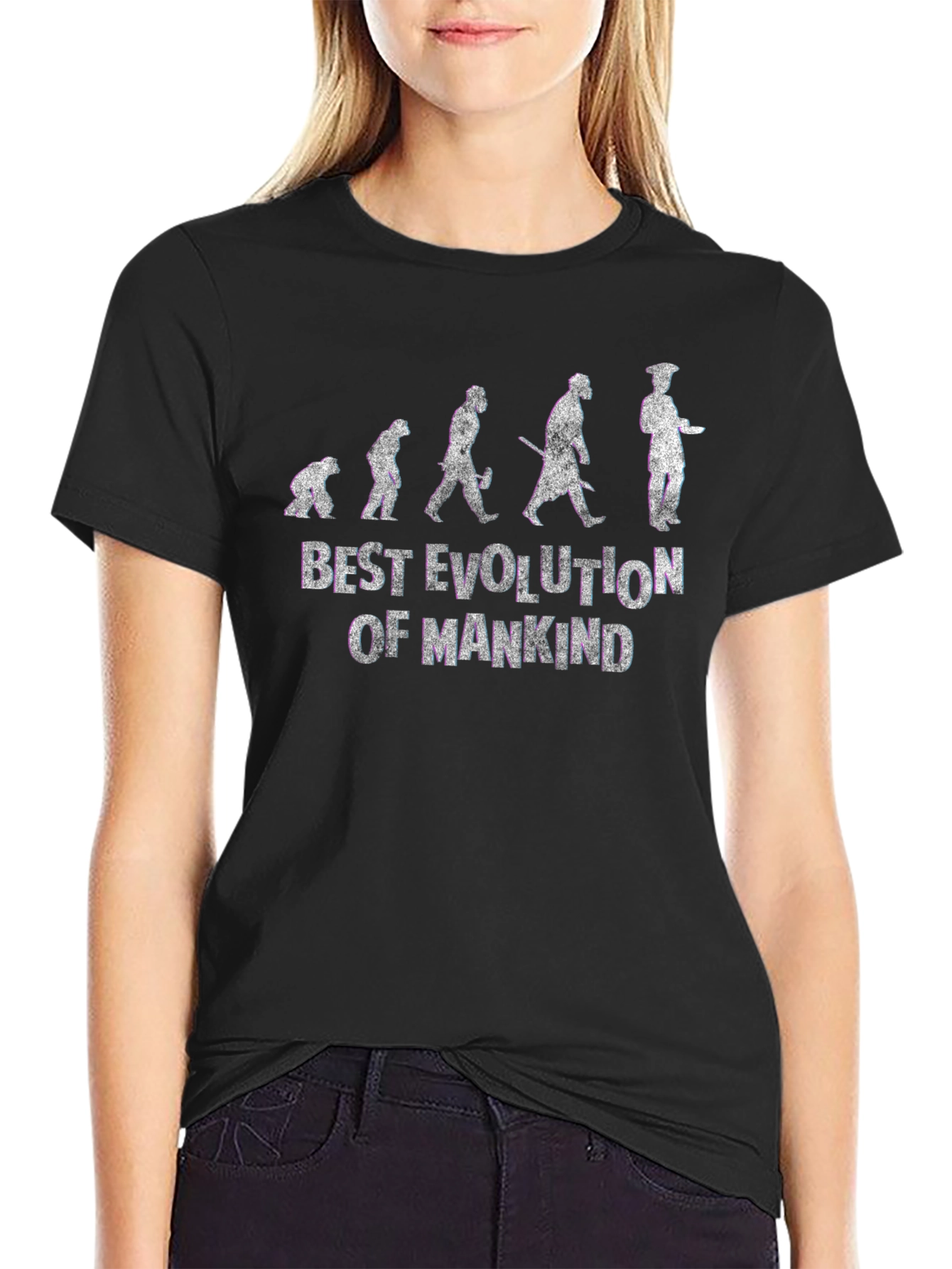 Evolution of Mankind T-Shirt - Best Chef Design