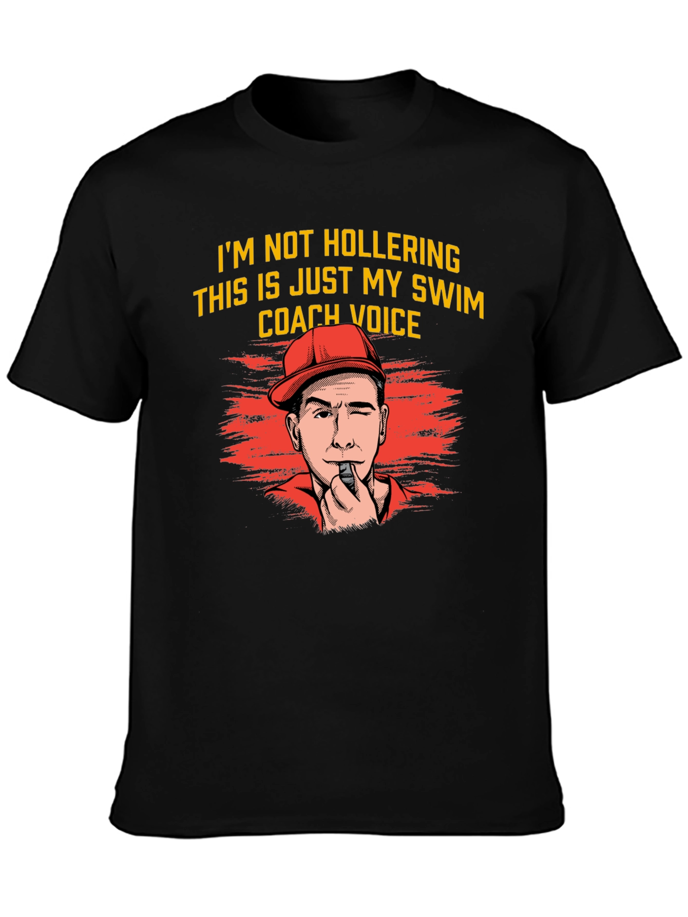 Swim Coach Voice T-Shirt Funny Gift for Swimmers