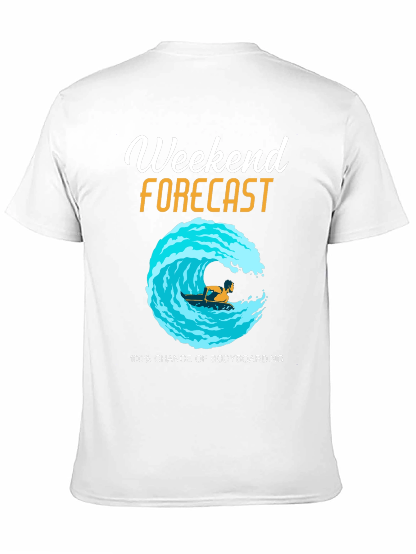 Weekend Bodyboarding Forecast T-Shirt