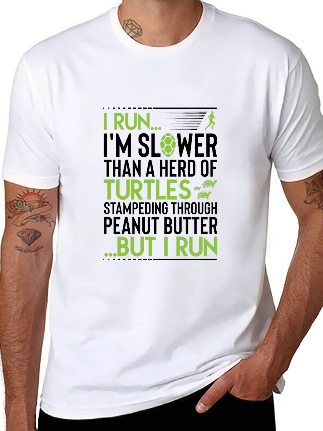 I Run... Funny Running T-Shirt