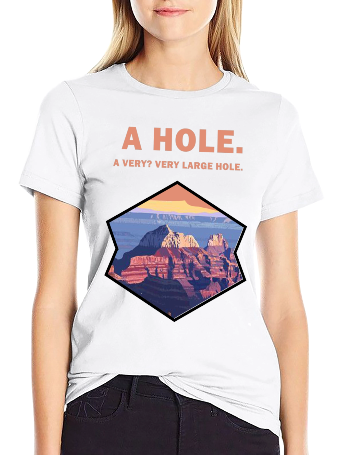 Grand Canyon A Hole Graphic T-Shirt