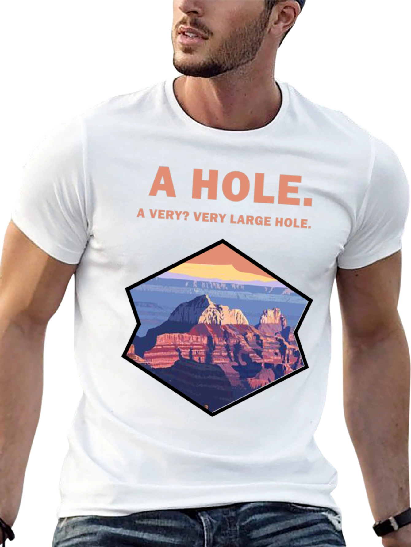 Grand Canyon A Hole Graphic T-Shirt