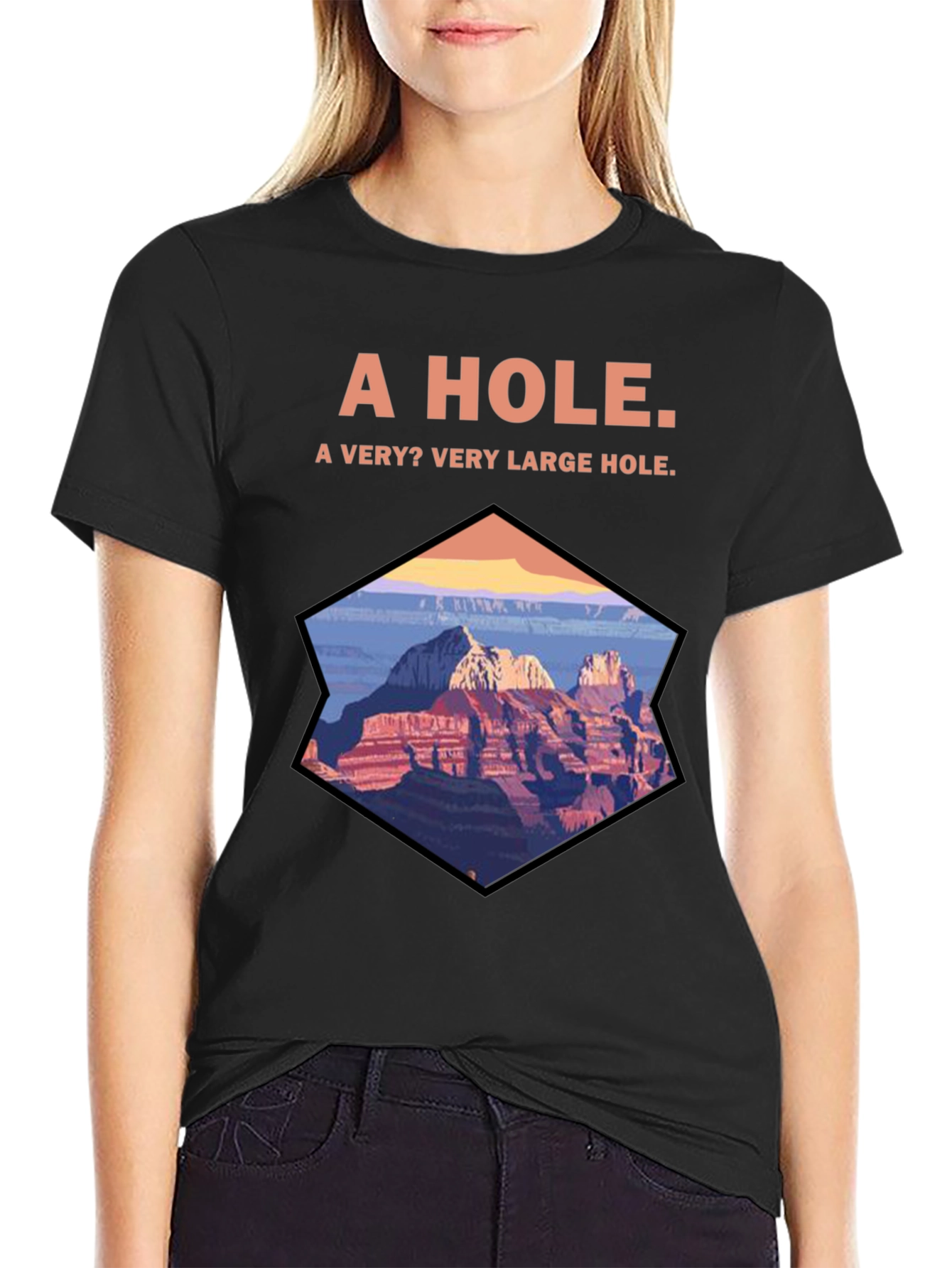 Grand Canyon A Hole Graphic T-Shirt