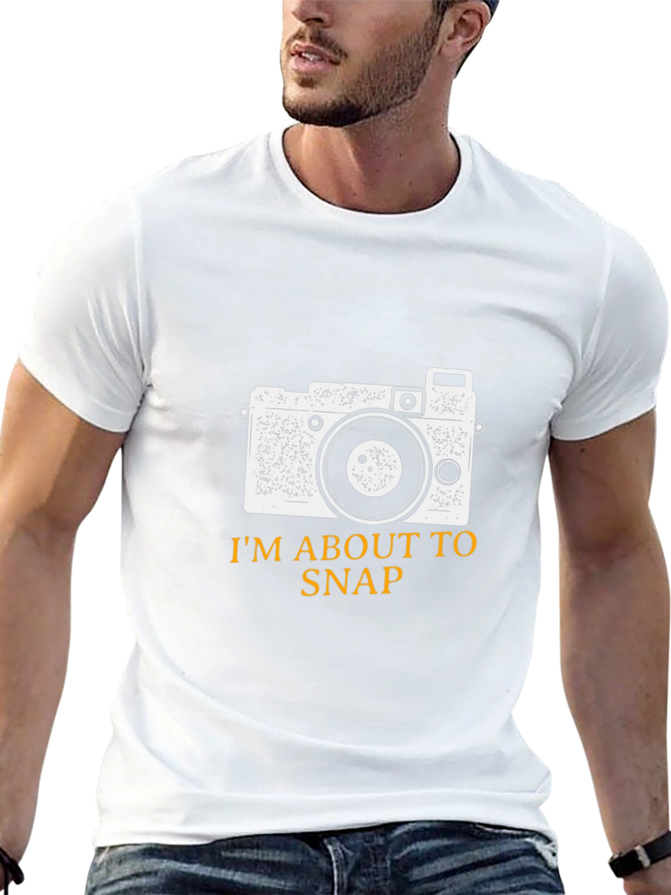 Im About to Snap Camera Graphic T-Shirt