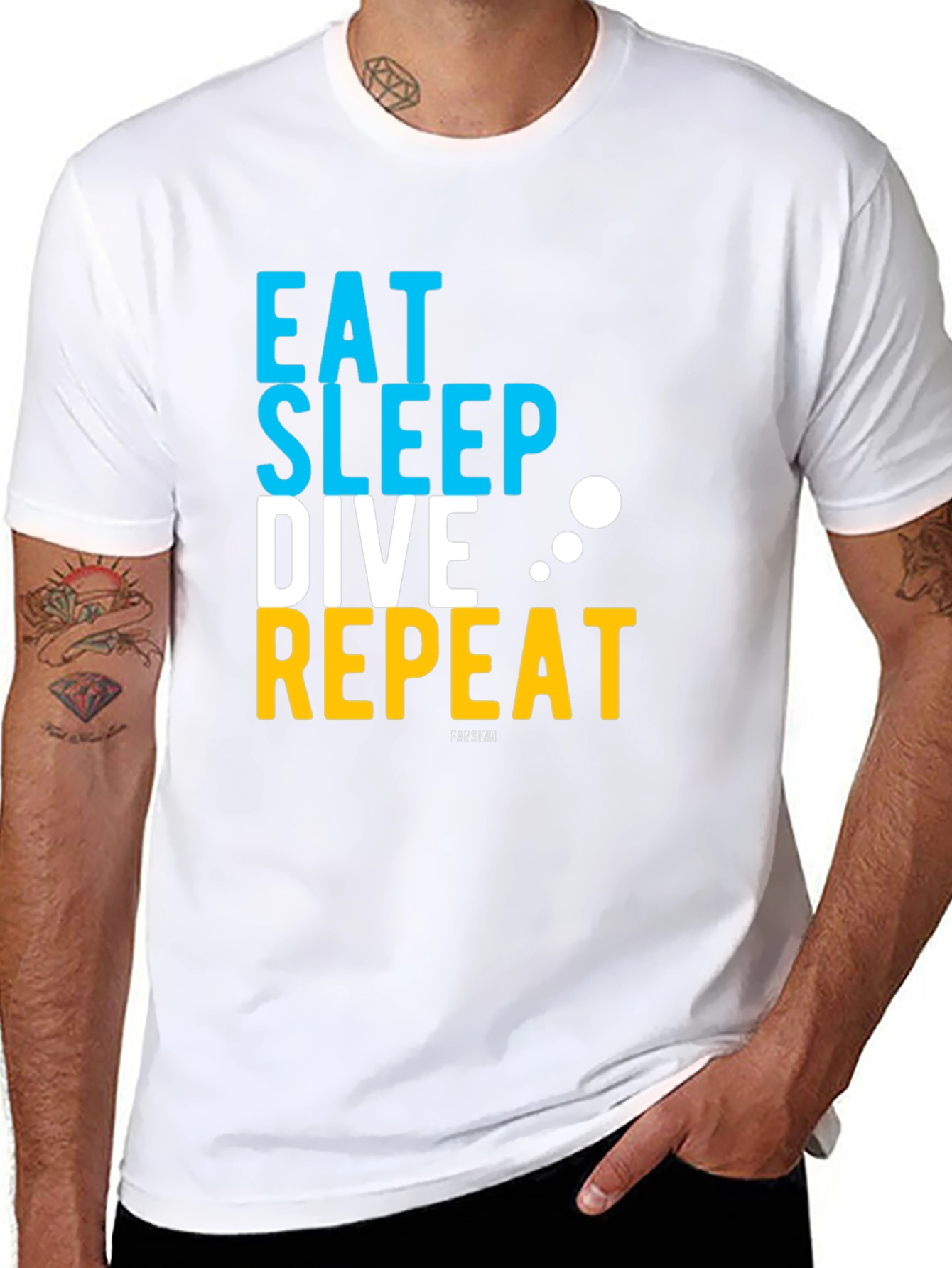 Eat Sleep Dive Repeat T-Shirt | Scuba Diving Apparel