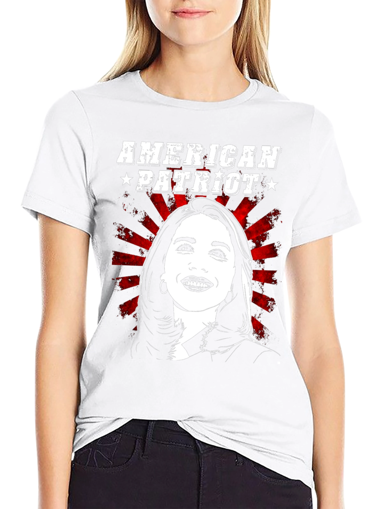 American Patriot Graphic T-Shirt