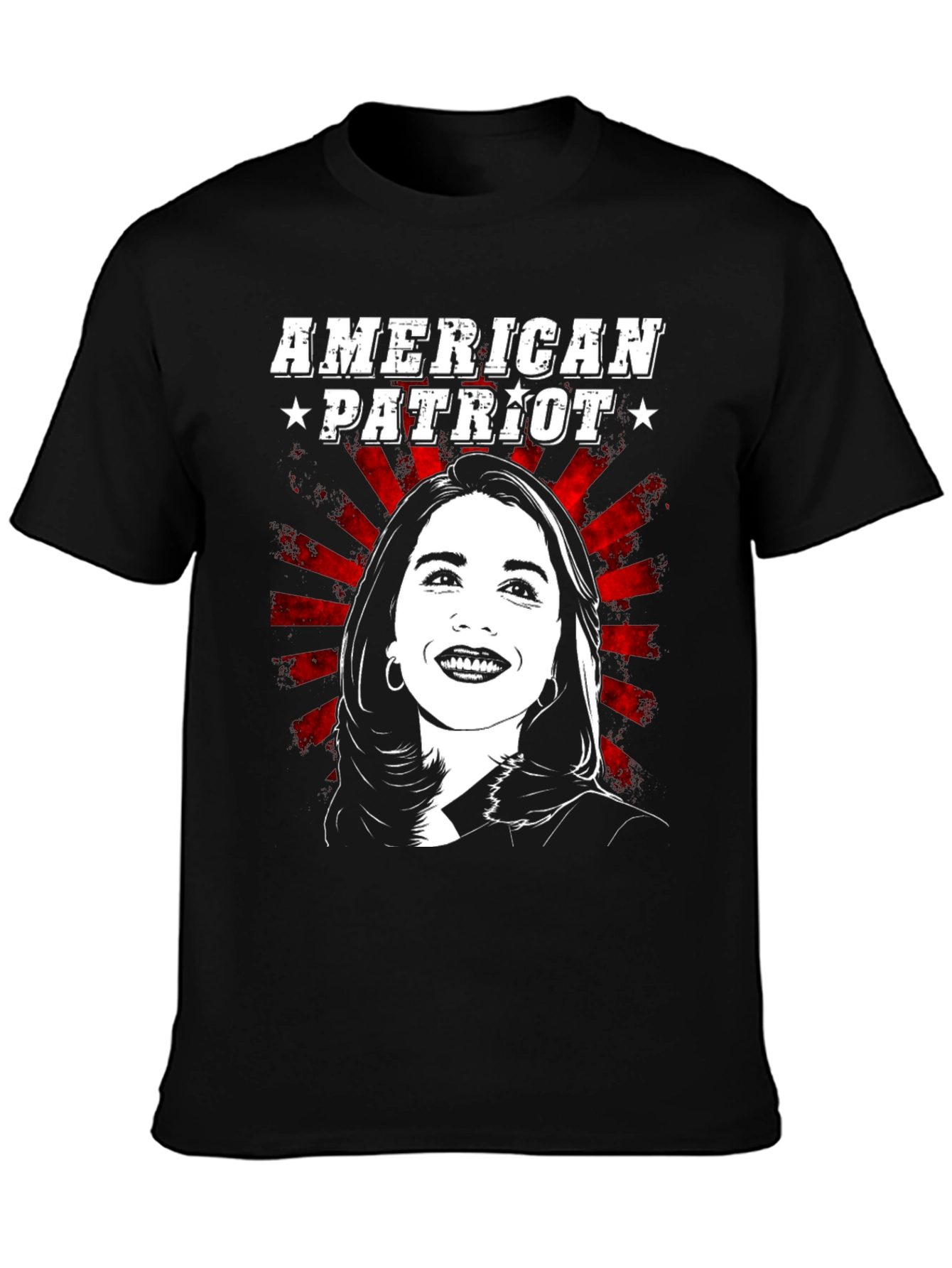 American Patriot Graphic T-Shirt