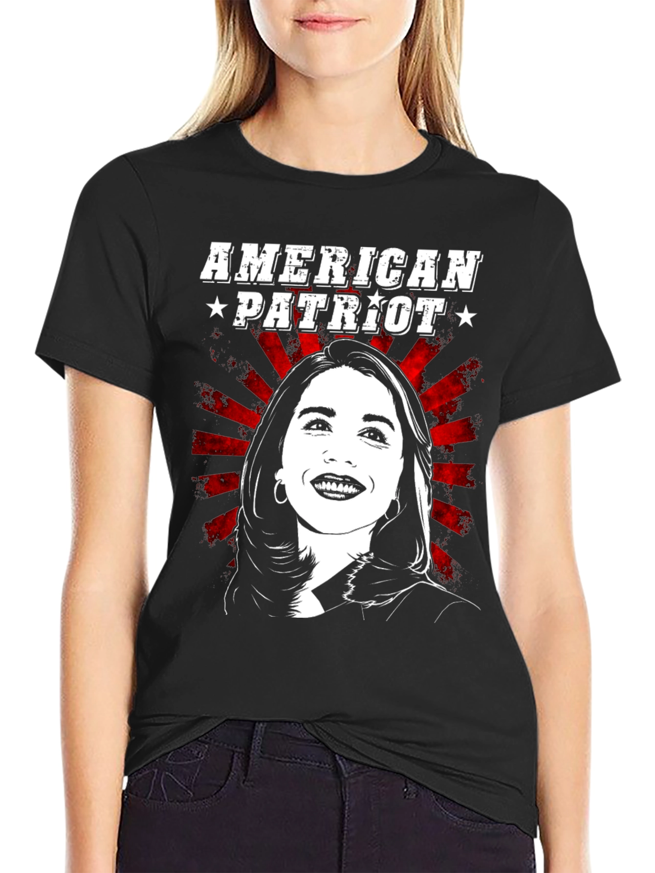 American Patriot Graphic T-Shirt