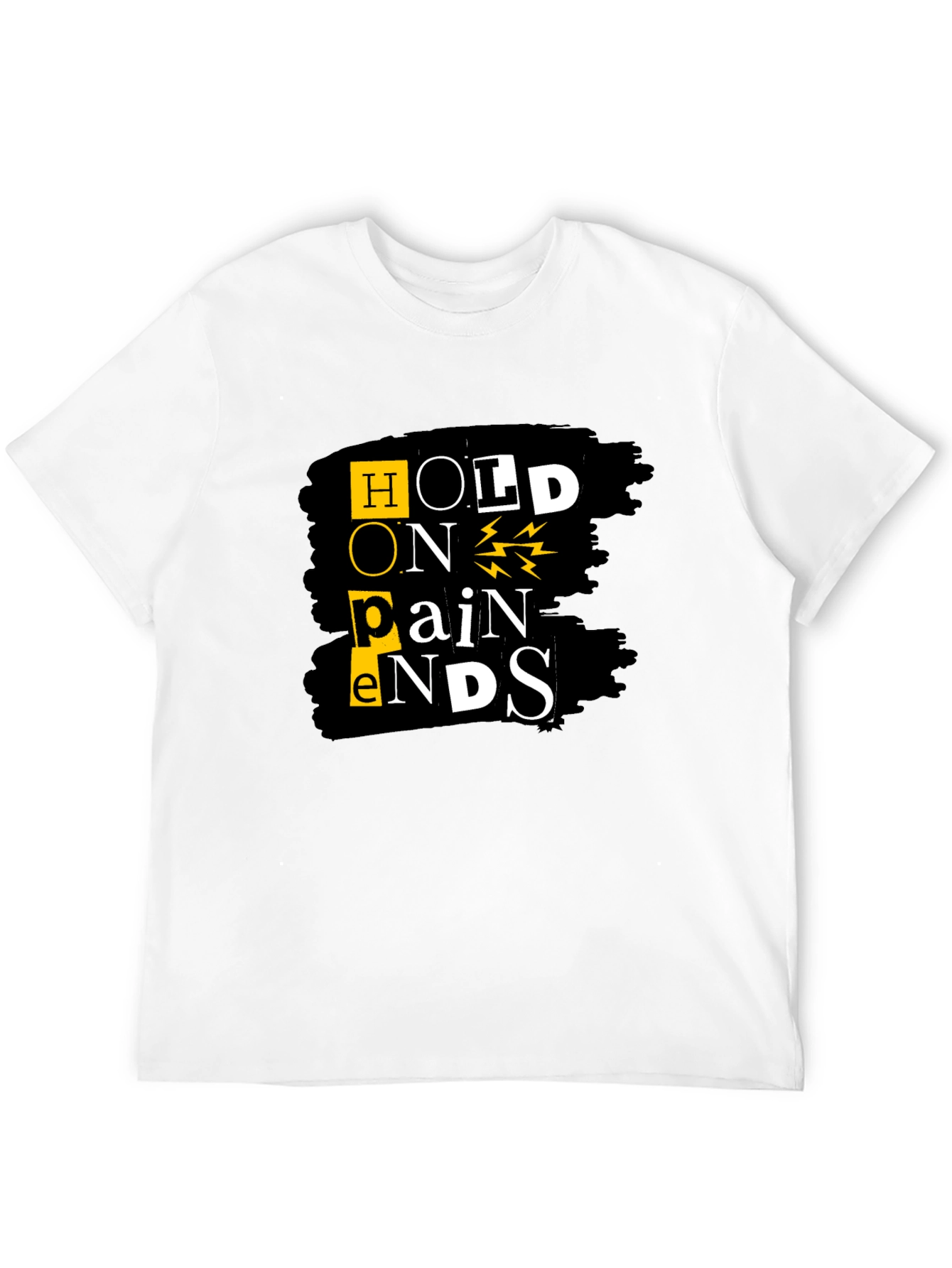 Hope Pain Ends Graphic Tee - Black
