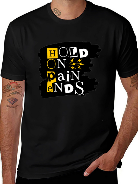 Hope Pain Ends Graphic Tee - Black