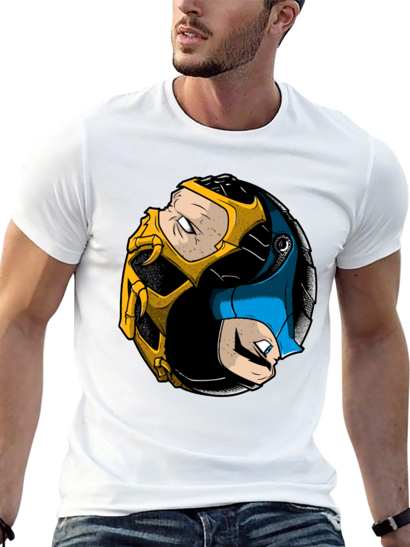Yin Yang Mortal Kombat T-Shirt