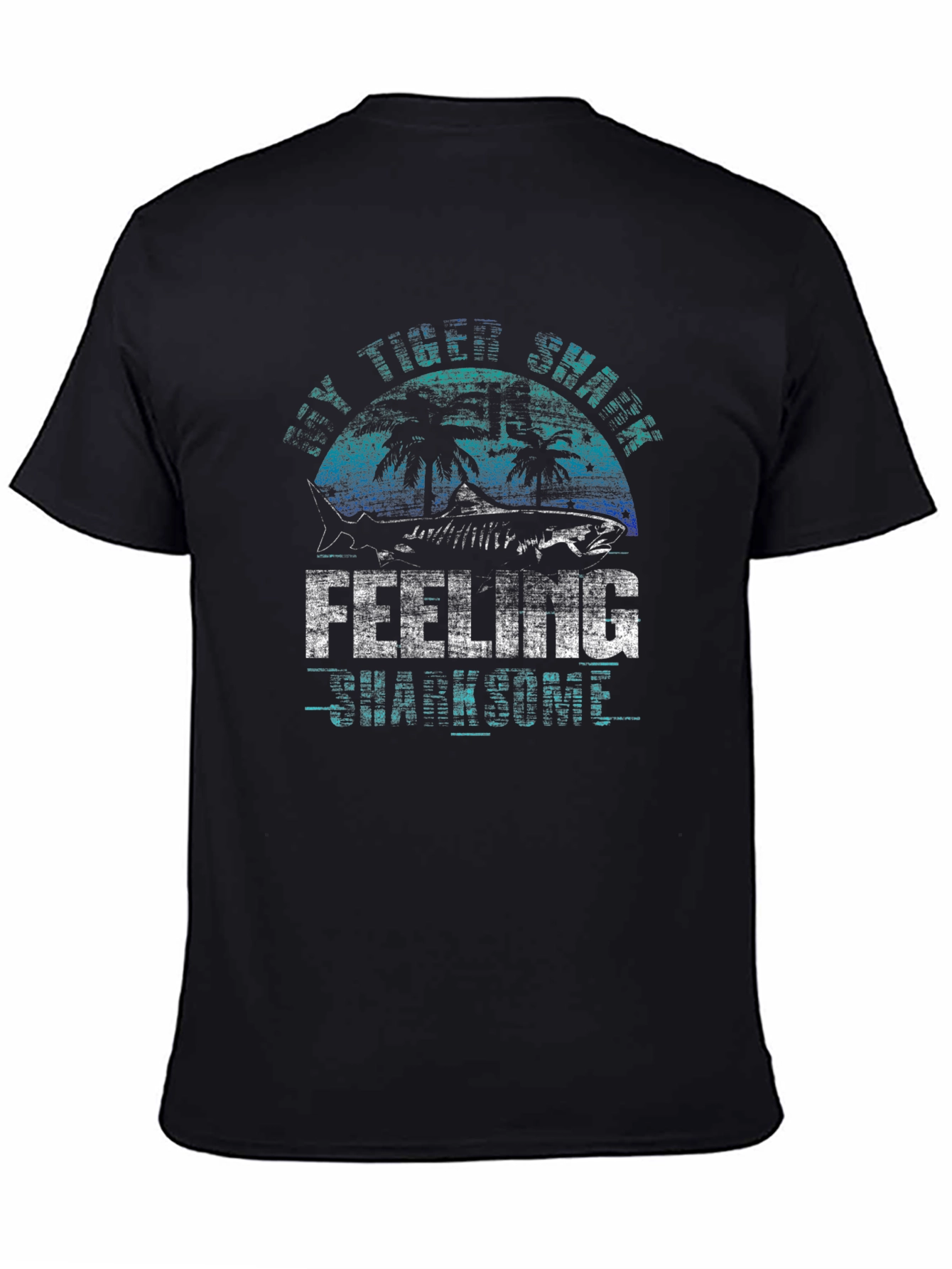 Feeling Sharksome T-Shirt - Tiger Shark Graphic Tee