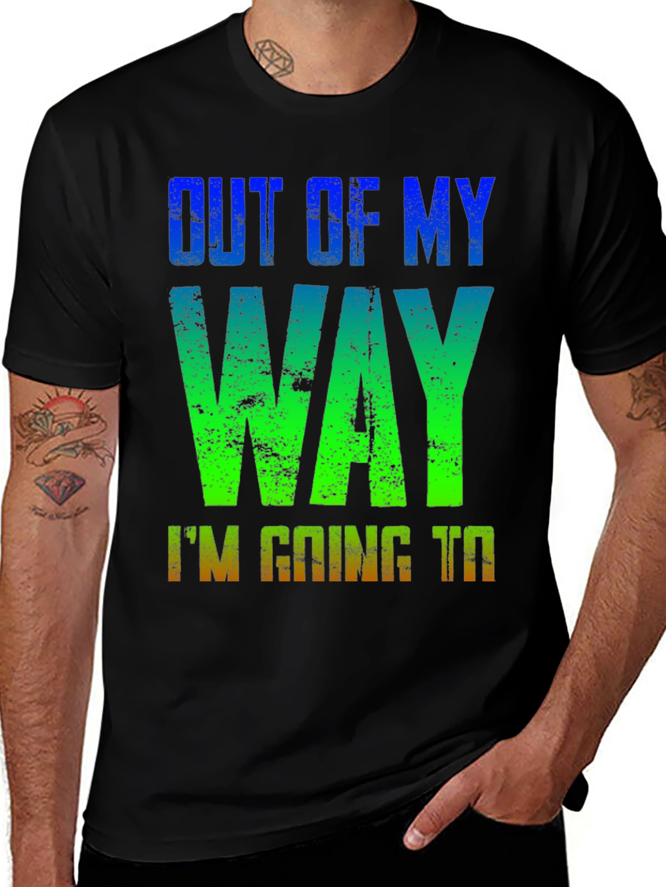 Out of My Way Graphic T-Shirt