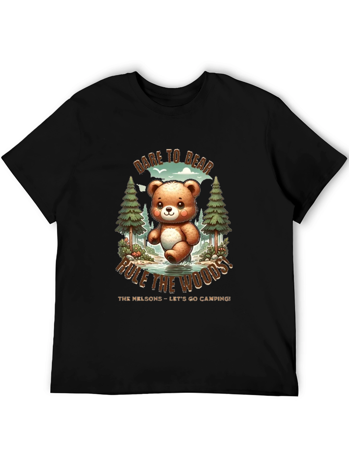 Dare to Bear T-Shirt - Camping Fun!
