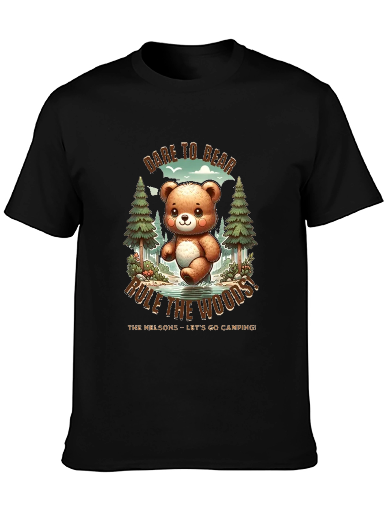 Dare to Bear T-Shirt - Camping Fun!