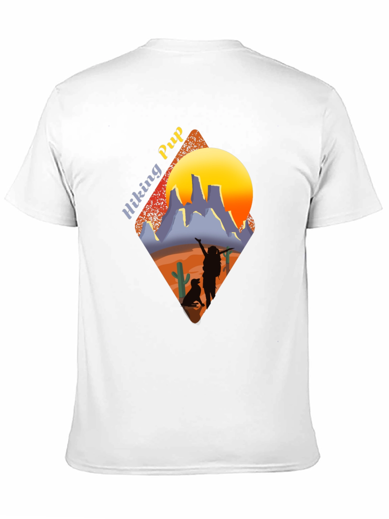 Hiking Pup Graphic Tee - Adventure Awaits!