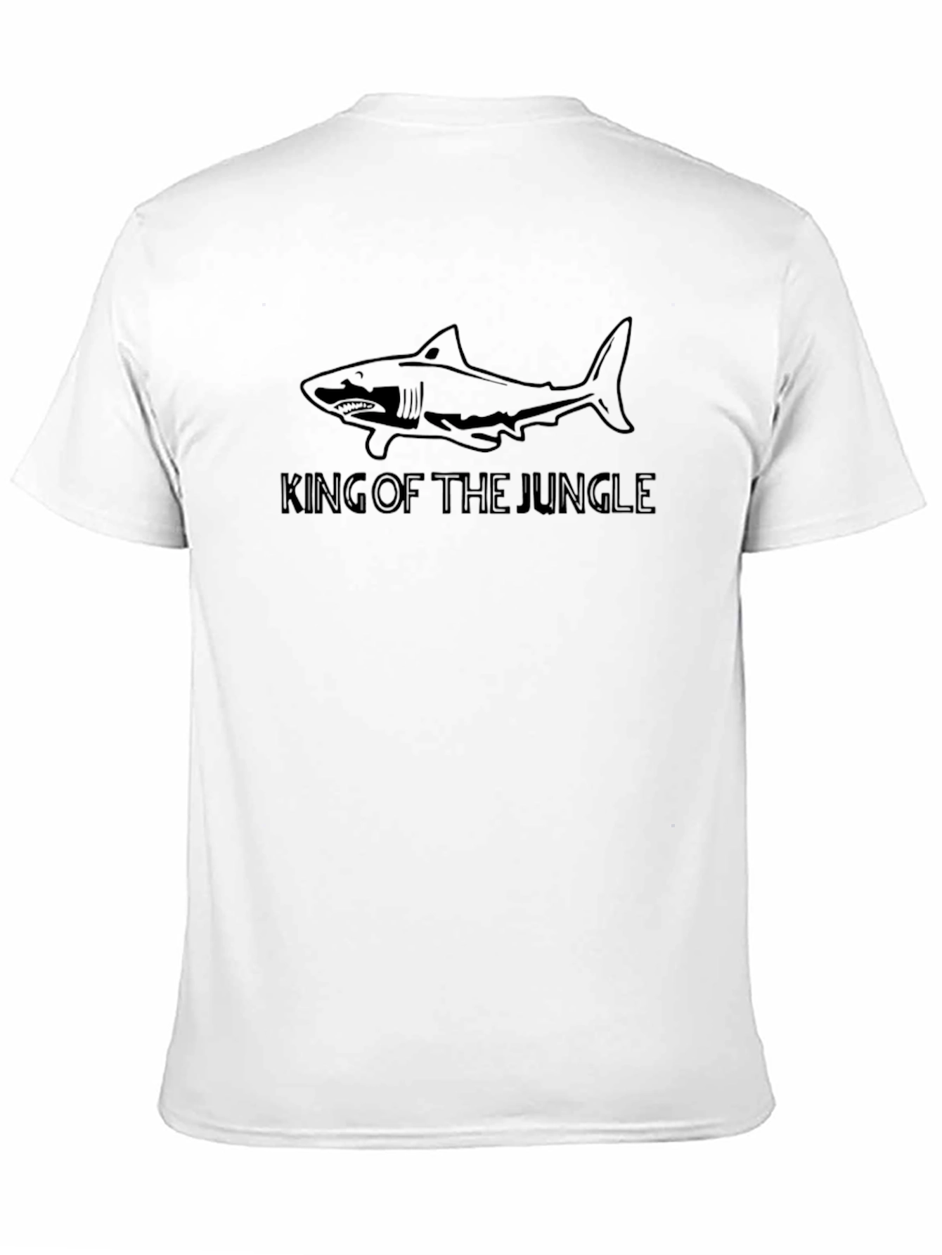 King of the Jungle Shark Graphic T-Shirt