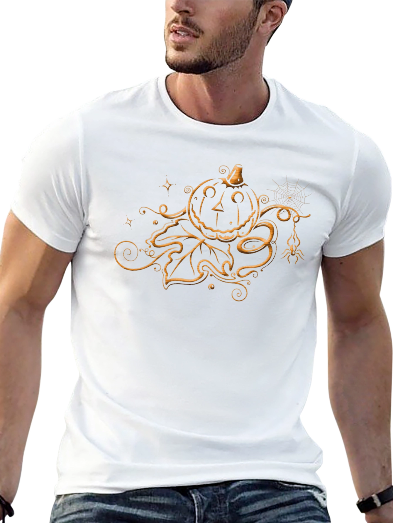 Halloween Pumpkin Graphic Tee