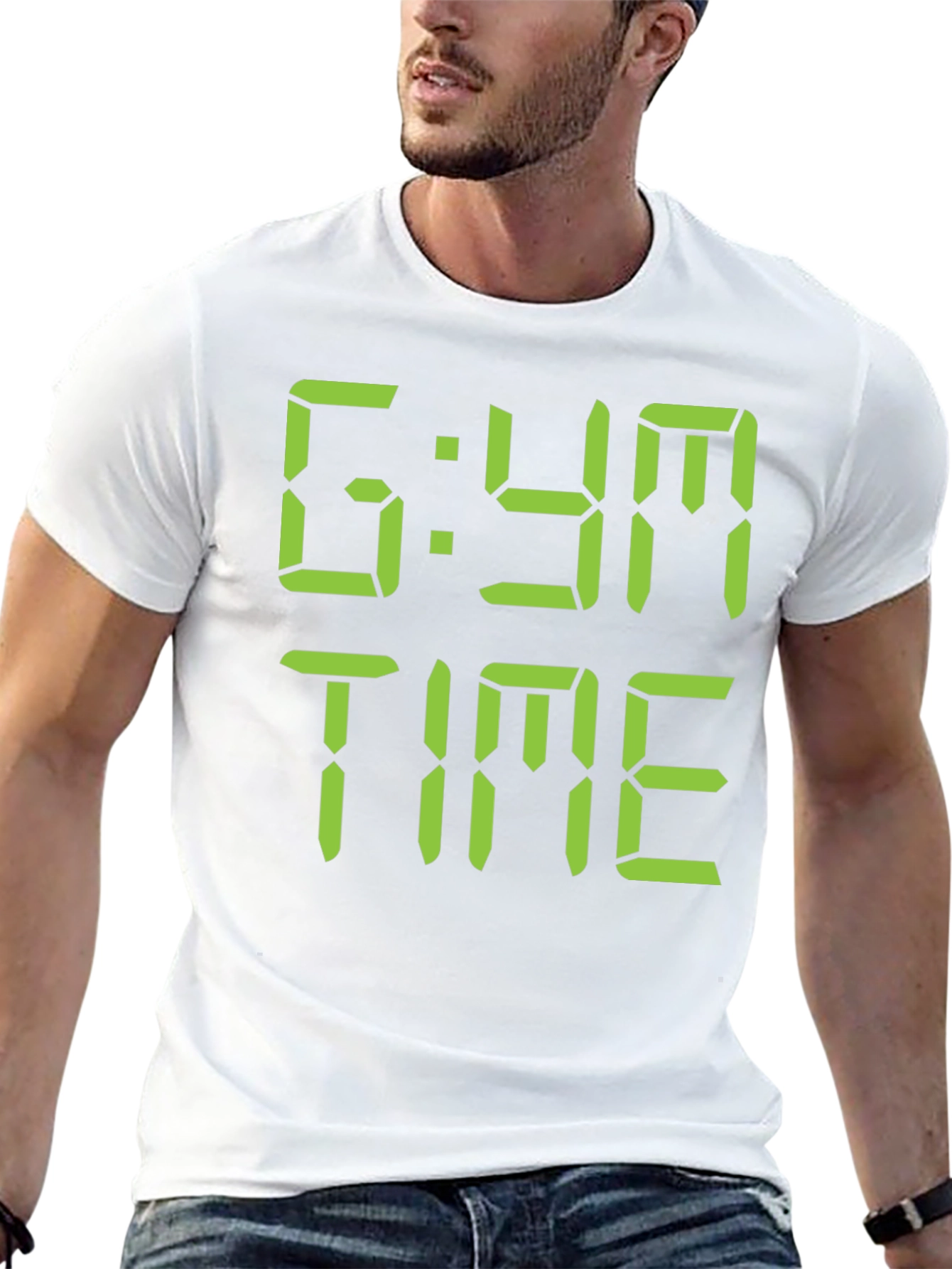 Gym Time Digital Display T-Shirt