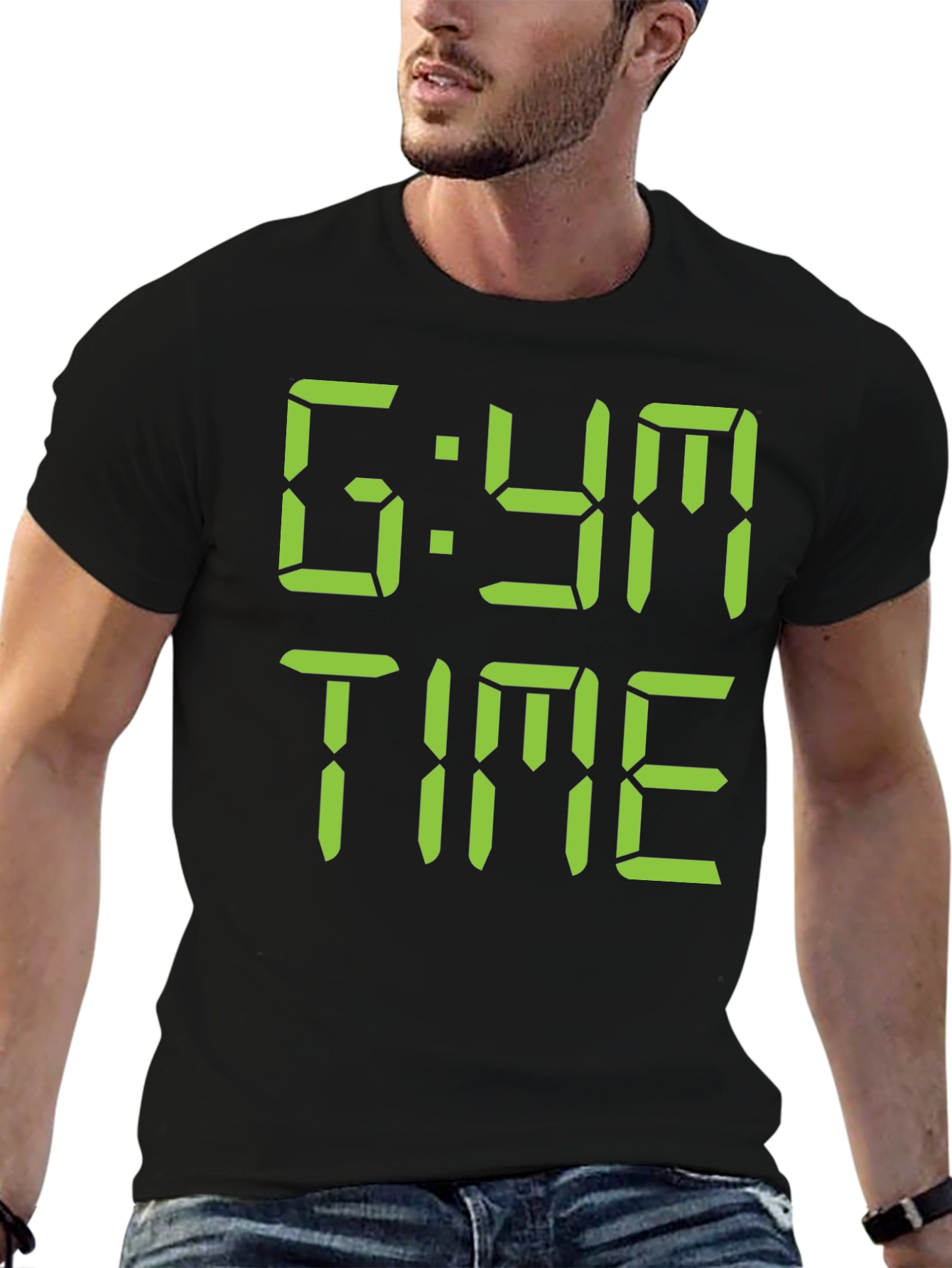Gym Time Digital Display T-Shirt