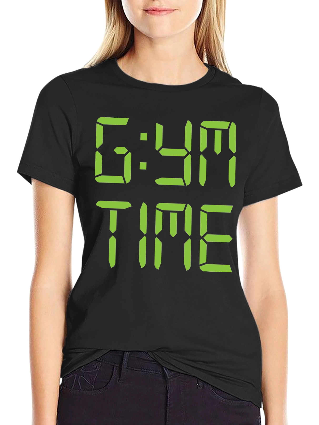 Gym Time Digital Display T-Shirt