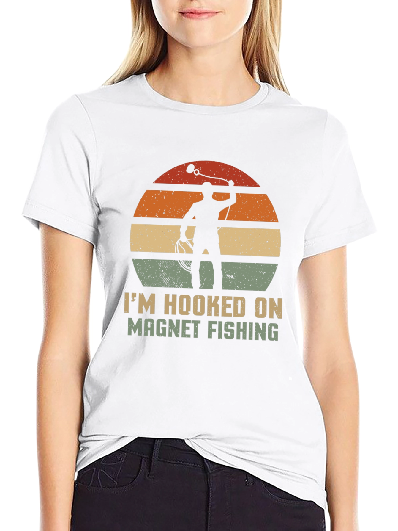 Im Hooked On Magnet Fishing T-Shirt