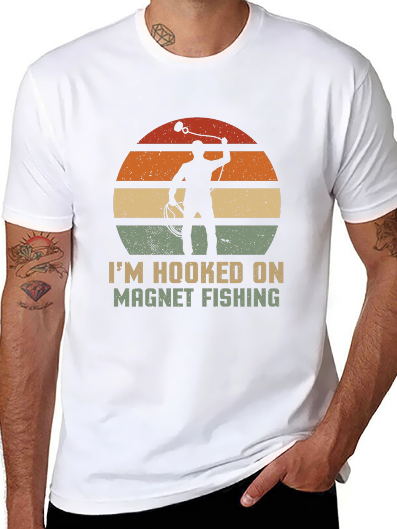 Im Hooked On Magnet Fishing T-Shirt
