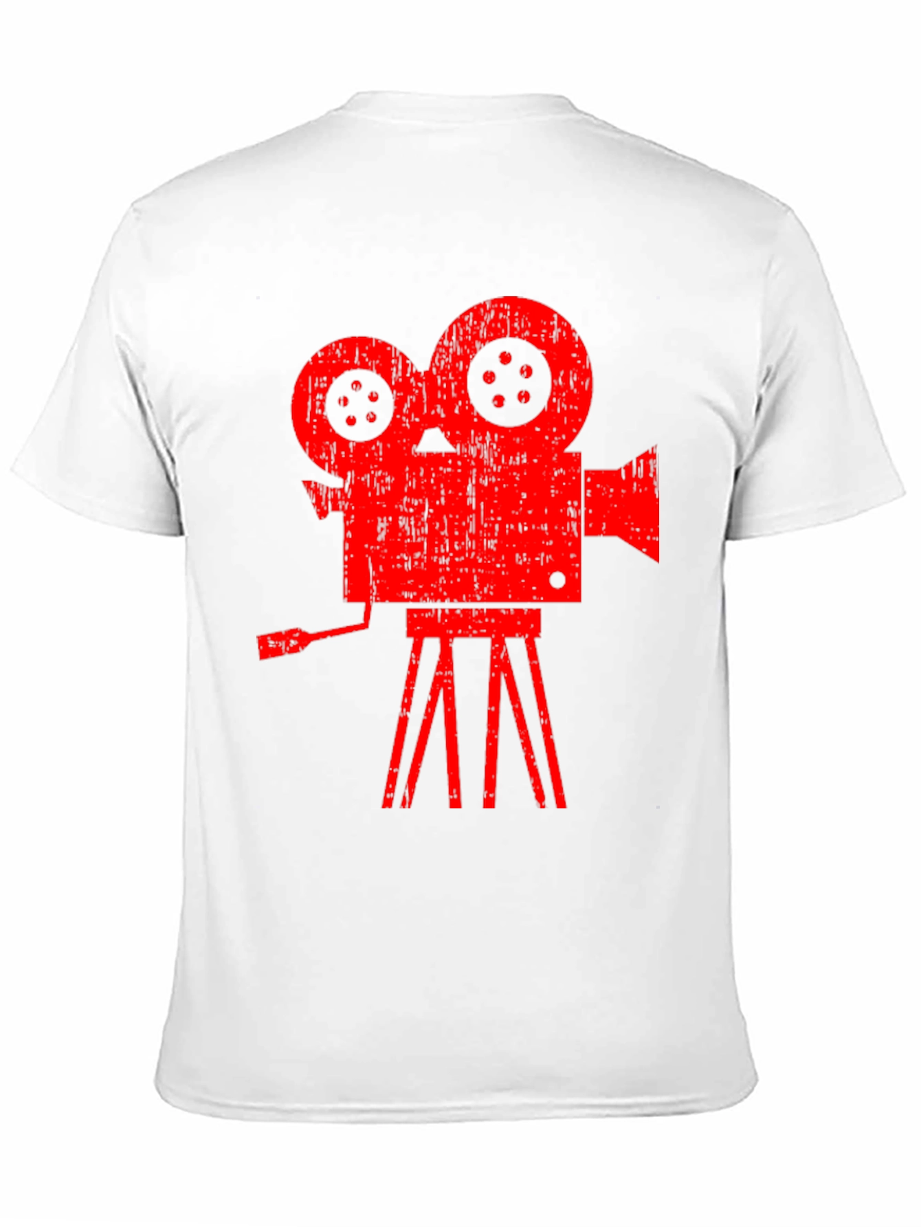 Retro Movie Camera Graphic T-Shirt