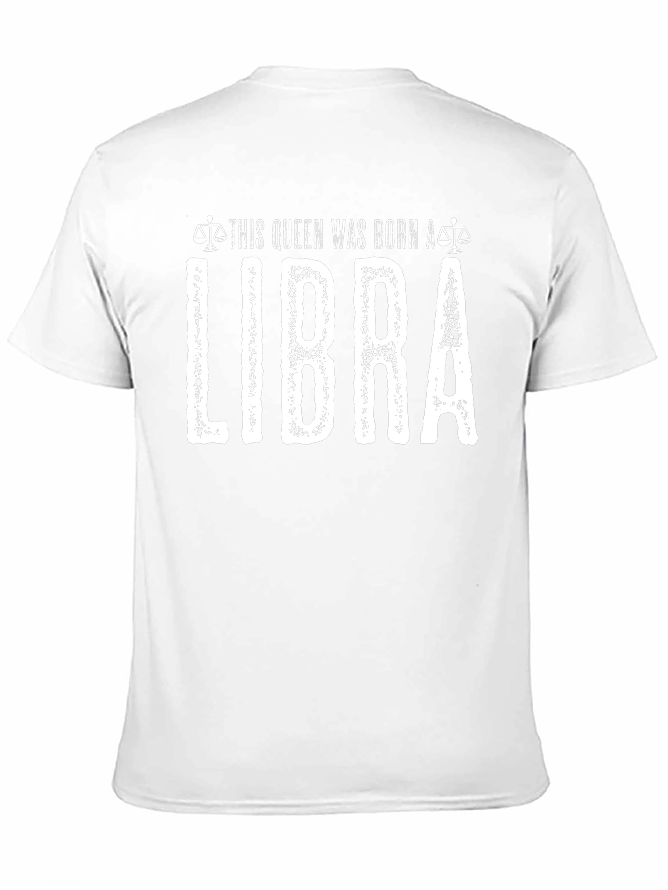 Libra Queen Graphic Tee - Zodiac Birthday Gift