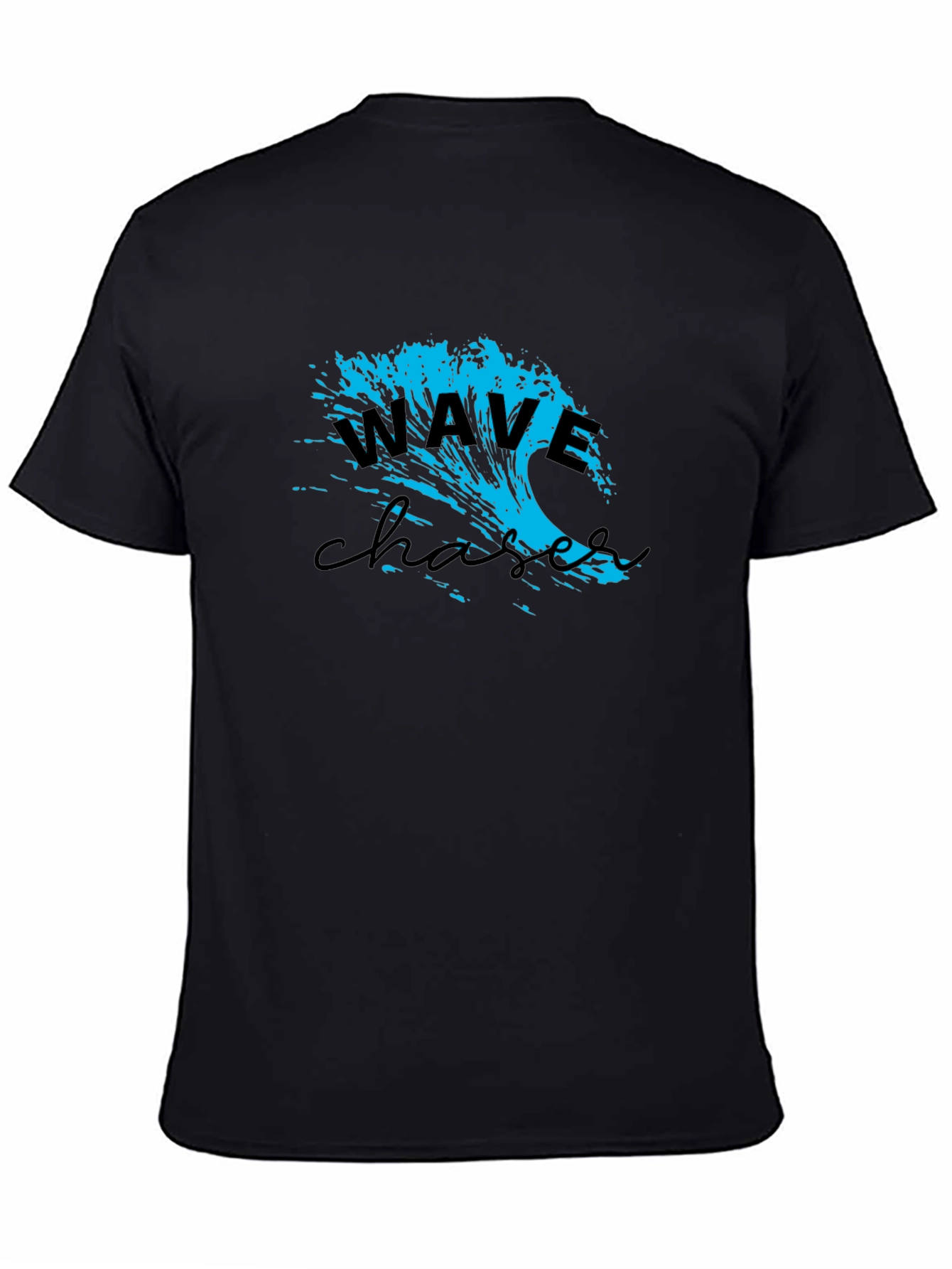 Wave Chaser Graphic Tee - Black