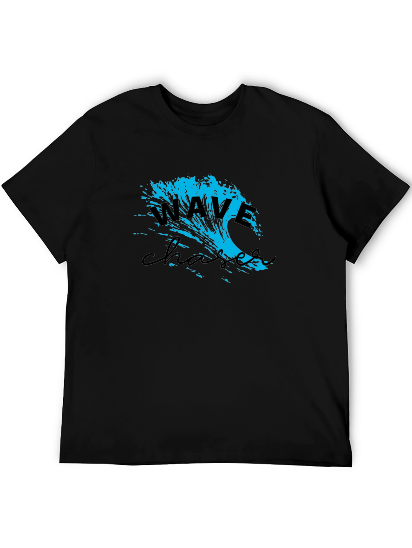 Wave Chaser Graphic Tee - Black