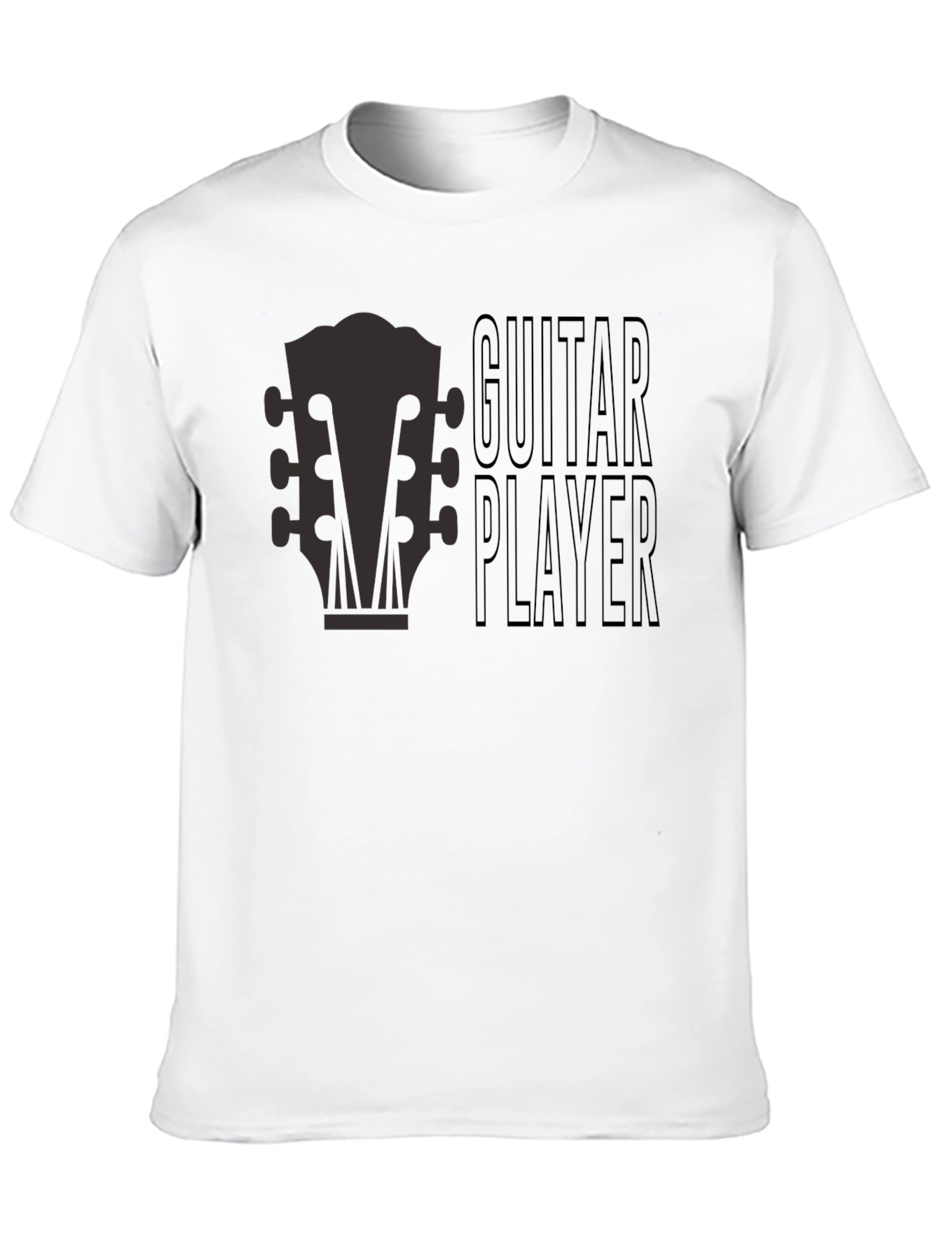 Guitar Player Graphic Tee - Musicians T-Shirt