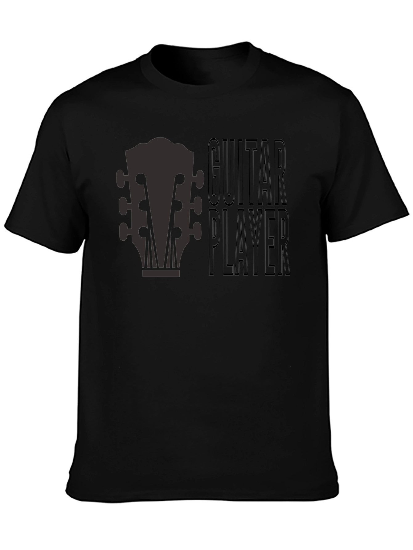 Guitar Player Graphic Tee - Musicians T-Shirt