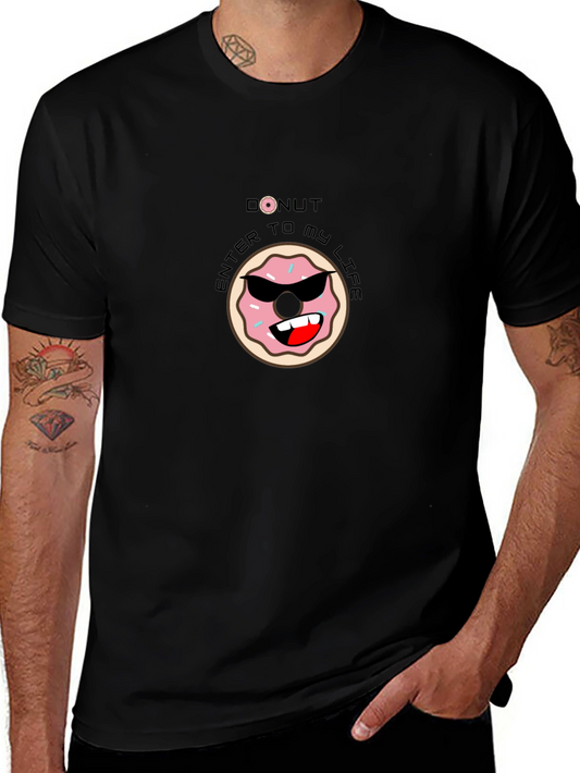 Cool Donut Graphic T-Shirt