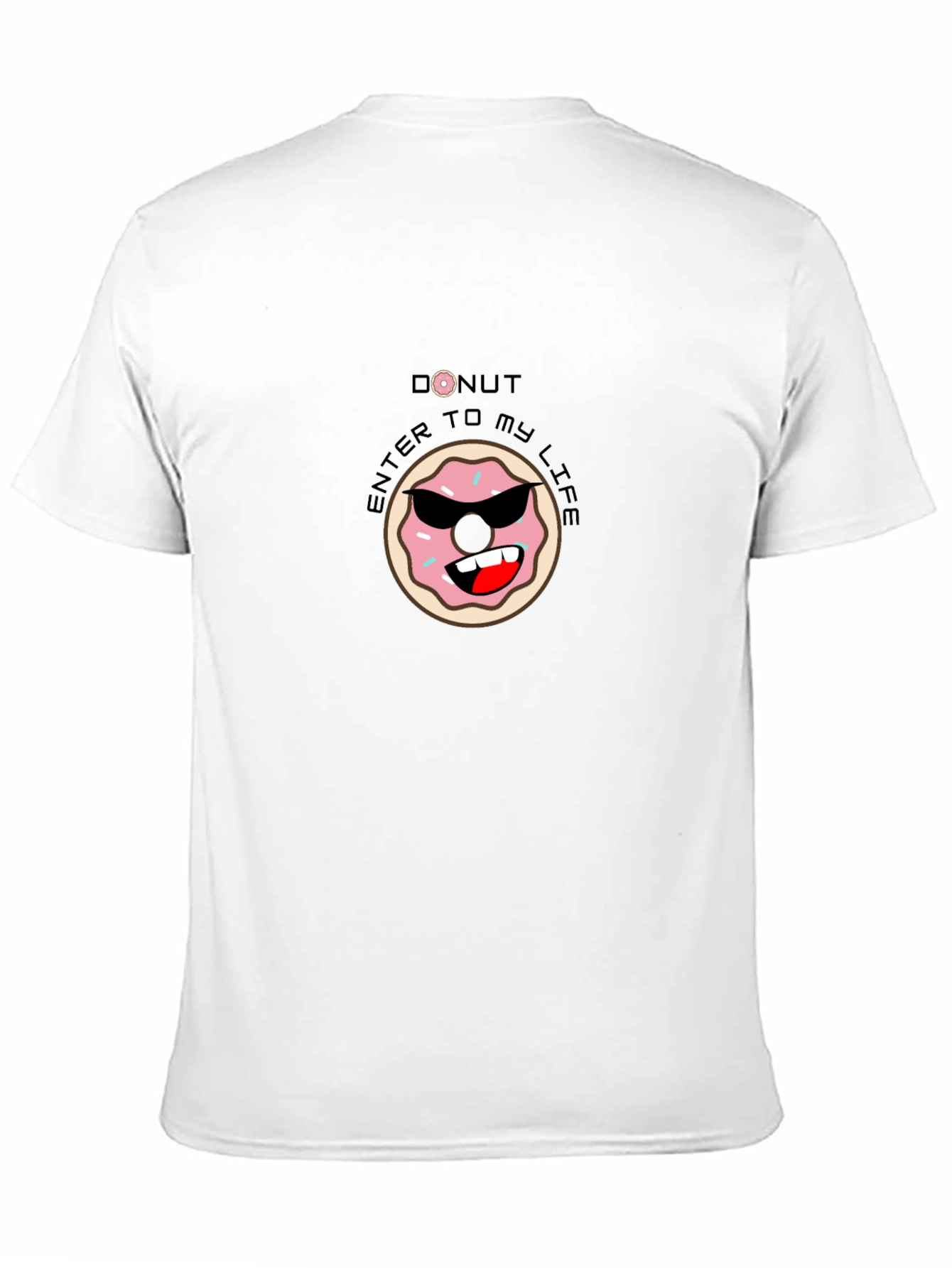 Cool Donut Graphic T-Shirt