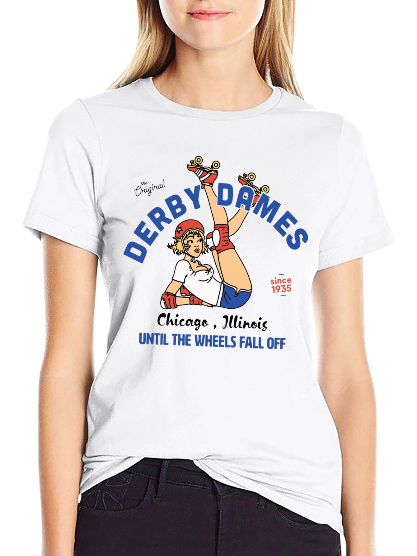 Derby Dames T-Shirt - Chicago Roller Derby Apparel