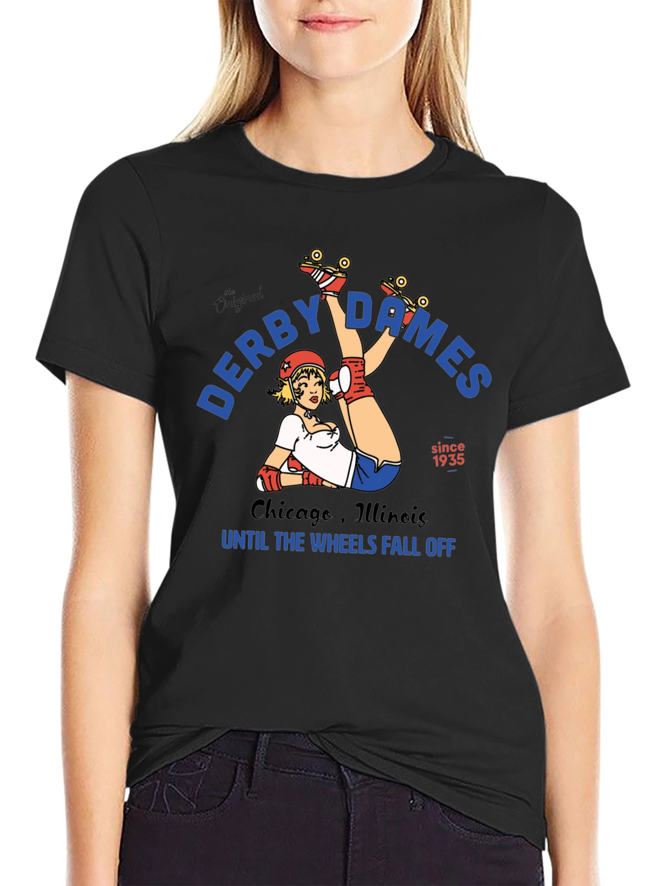 Derby Dames T-Shirt - Chicago Roller Derby Apparel