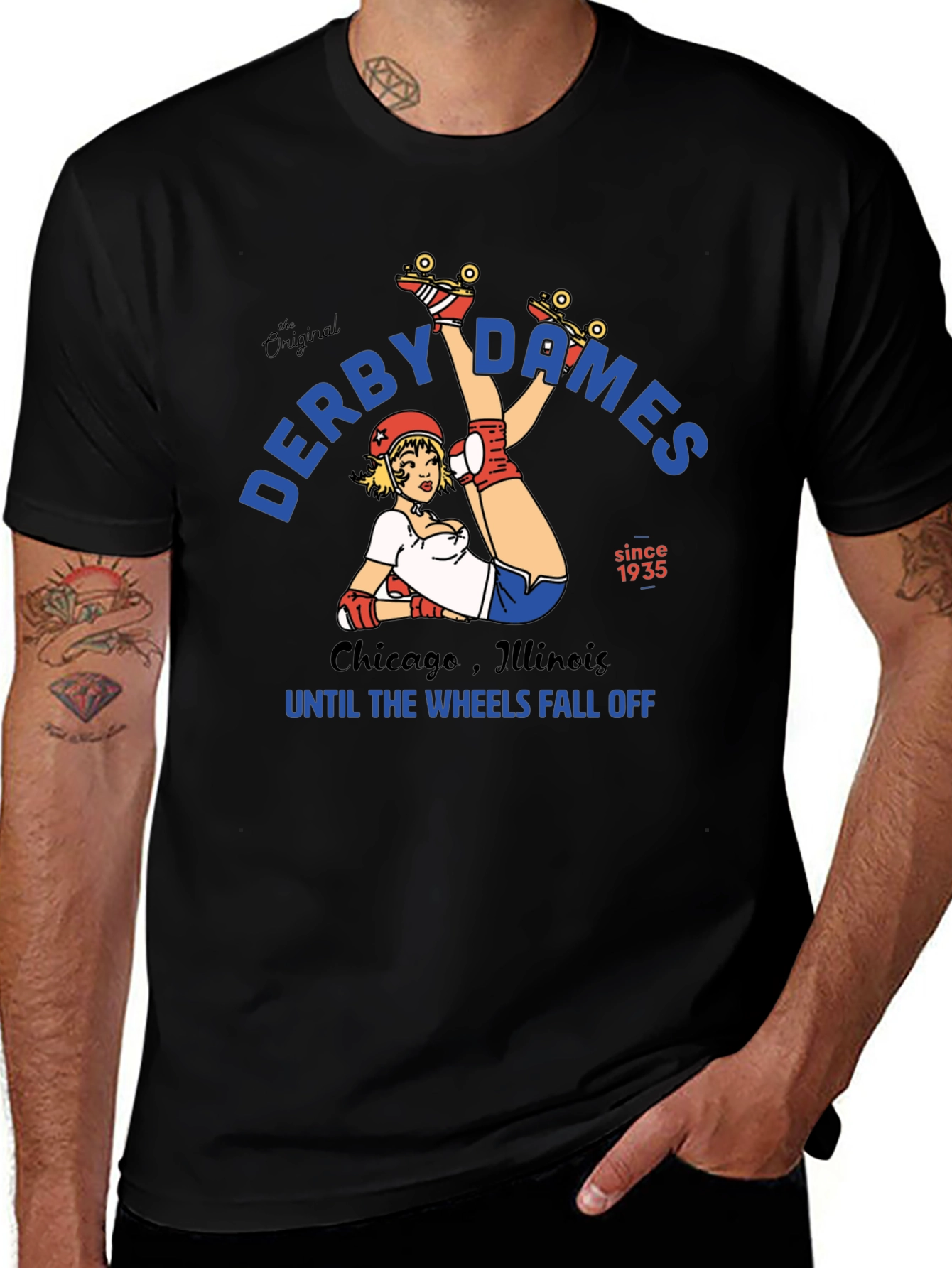 Derby Dames T-Shirt - Chicago Roller Derby Apparel