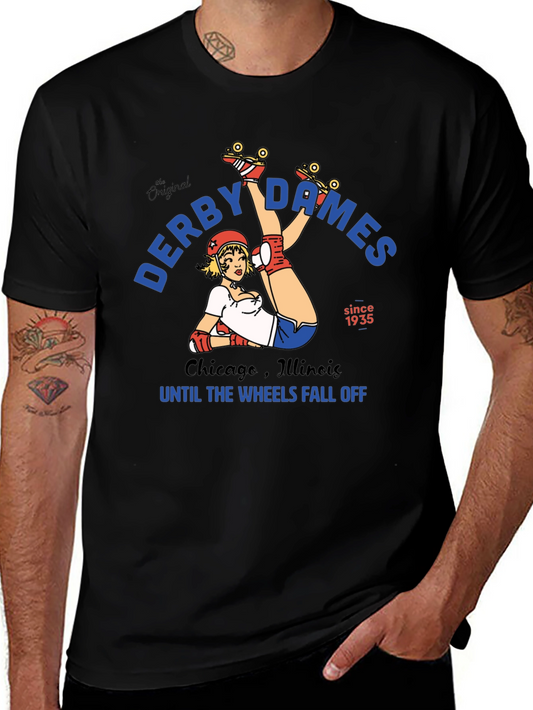 Derby Dames T-Shirt - Chicago Roller Derby Apparel
