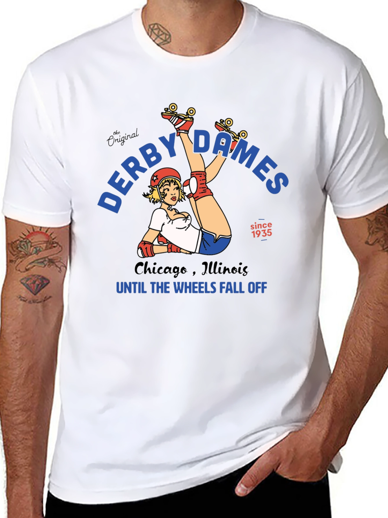 Derby Dames T-Shirt - Chicago Roller Derby Apparel