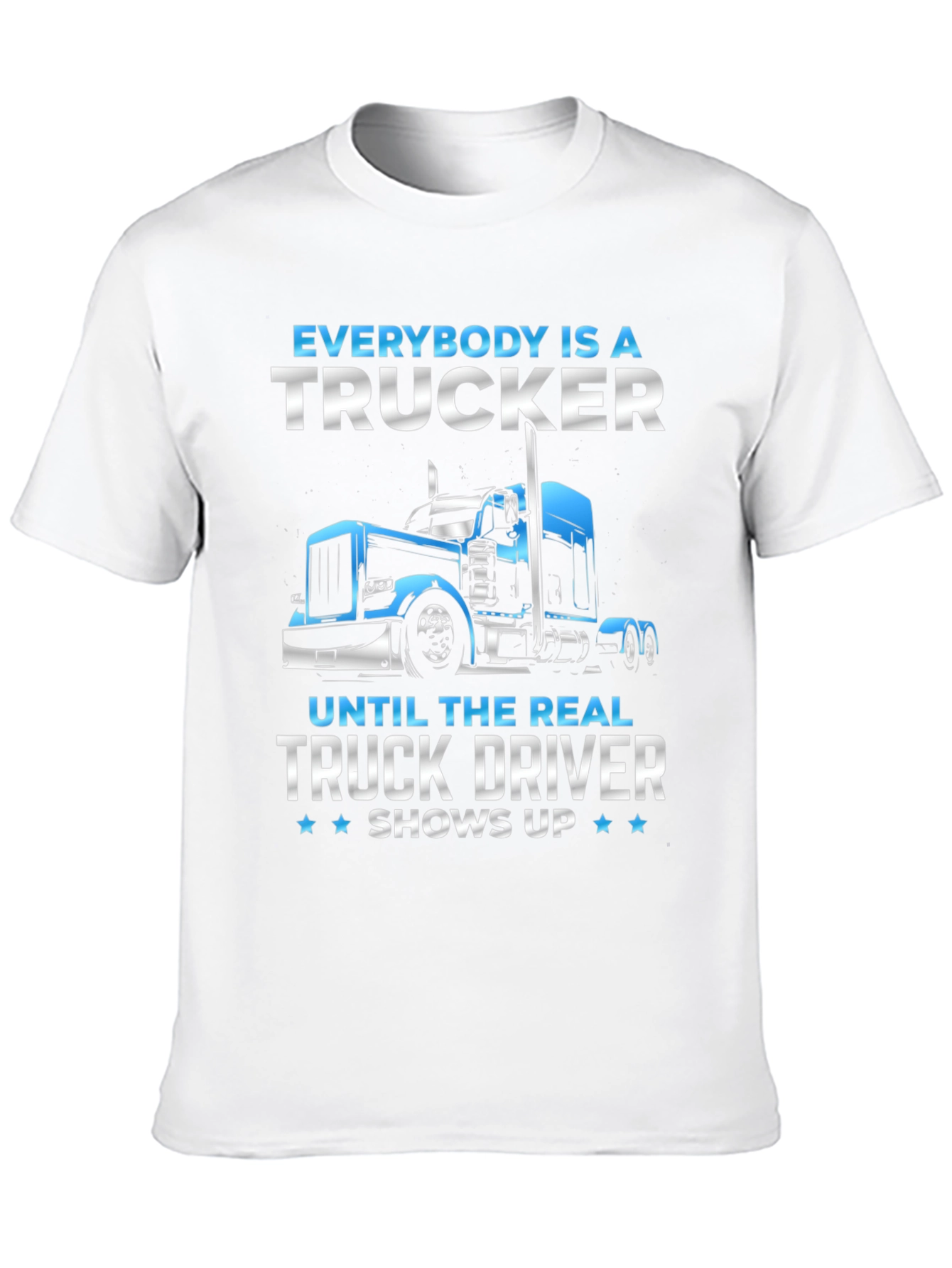 Trucker T-Shirt: Real Truck Driver Design