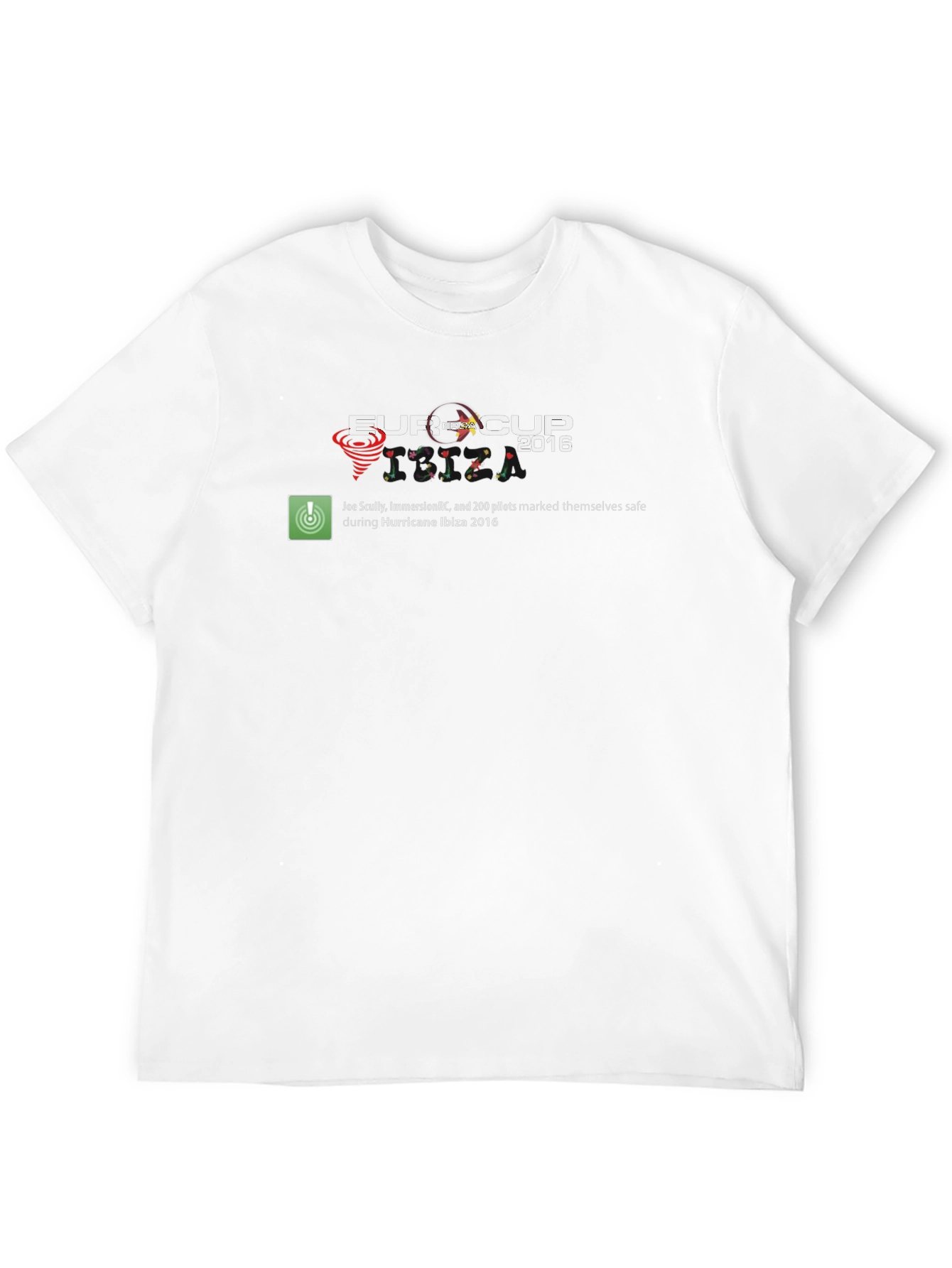 Eufersa Cup 2016 T-Shirt: Hurricane Ibiza