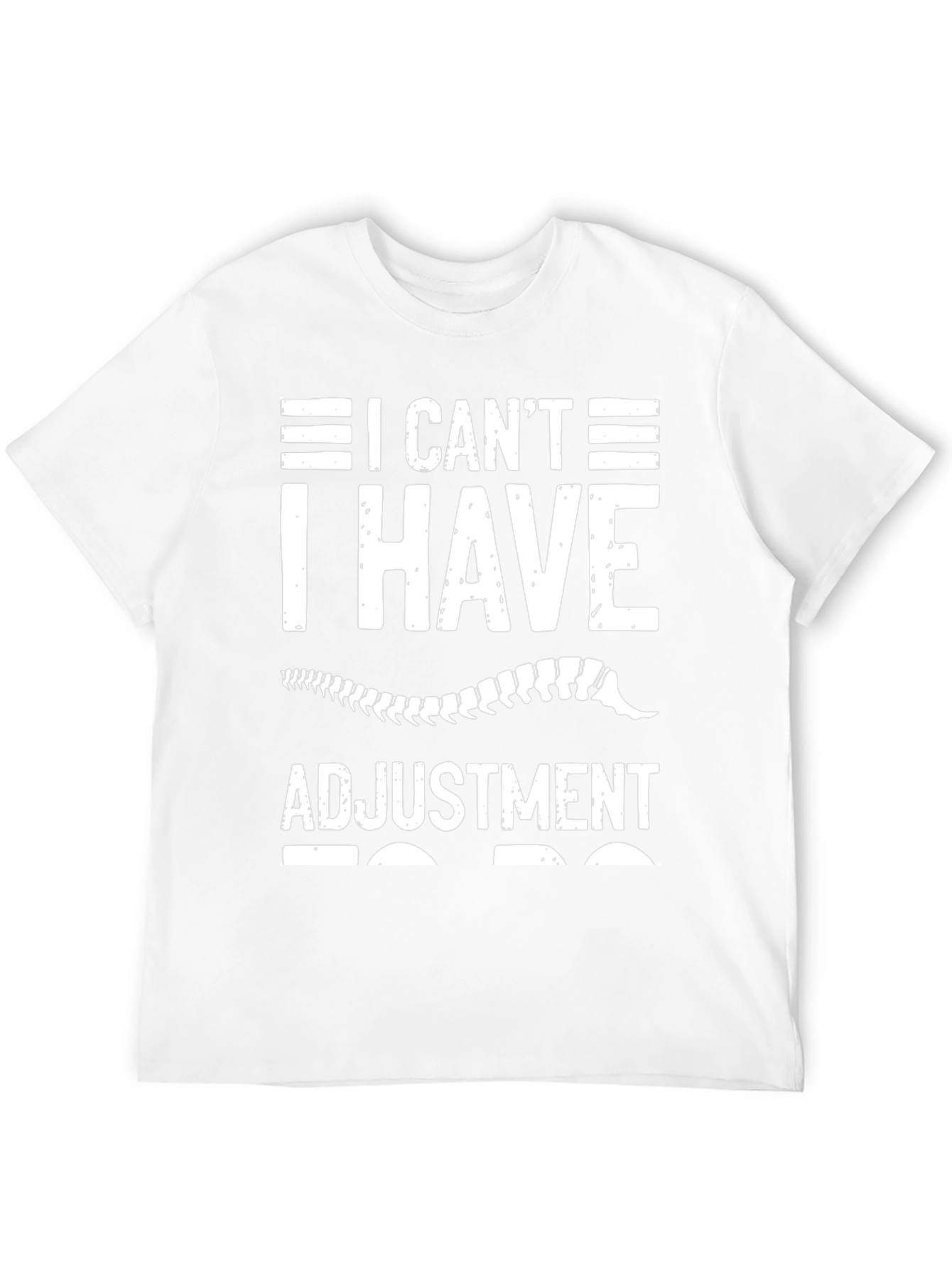 Chiropractor Adjustment T-Shirt Funny Spine Doctor Gift