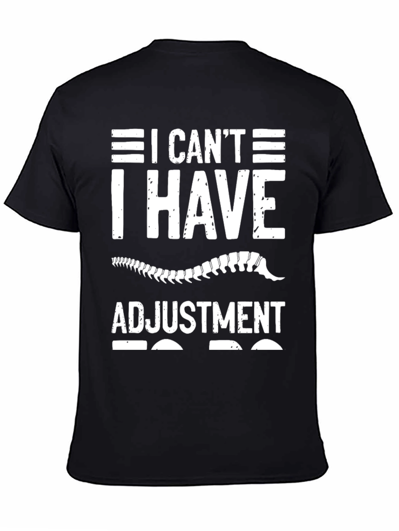 Chiropractor Adjustment T-Shirt Funny Spine Doctor Gift